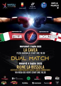 Italia-Inghilterra: la grande boxe nella Cavea di Piazza Garibaldi a Napoli