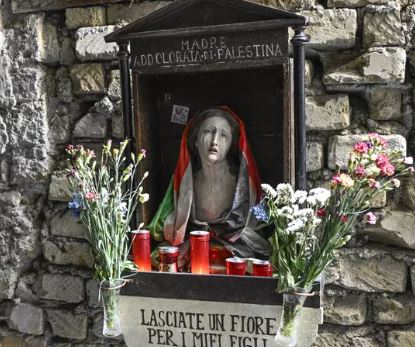 Napoli, la Madonna addolorata palestinese in una cappella votiva