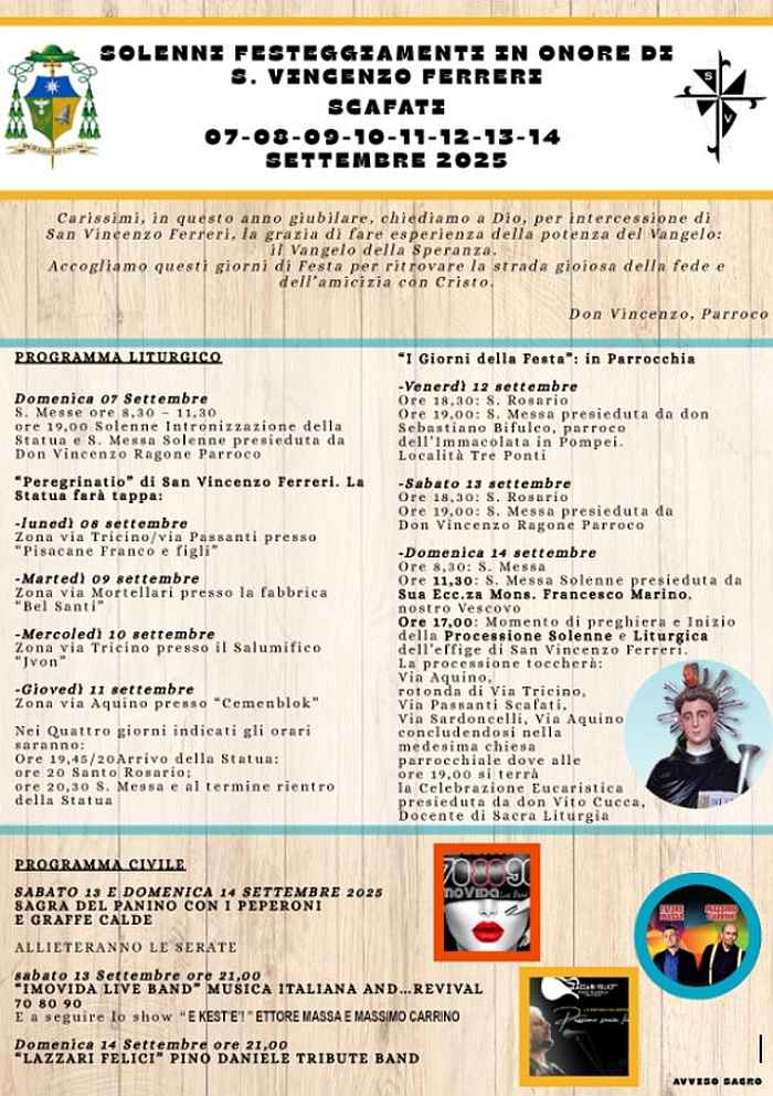 Sagre e Feste in Campania da giovedì 11 a domenica 14 settembre