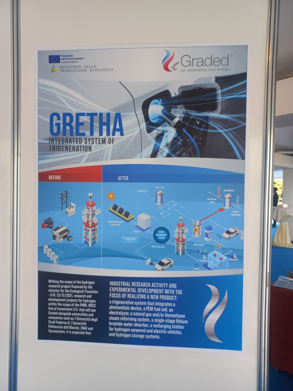 Graded, idrogeno e celle a combustibile: tecnologie protagoniste alla Conferenza Europea di Capri