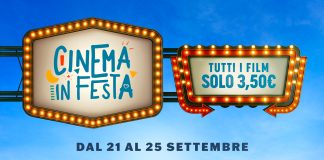 Dal 21 al 25 settembre nei The Space Cinema tutti i film a soli 3,50