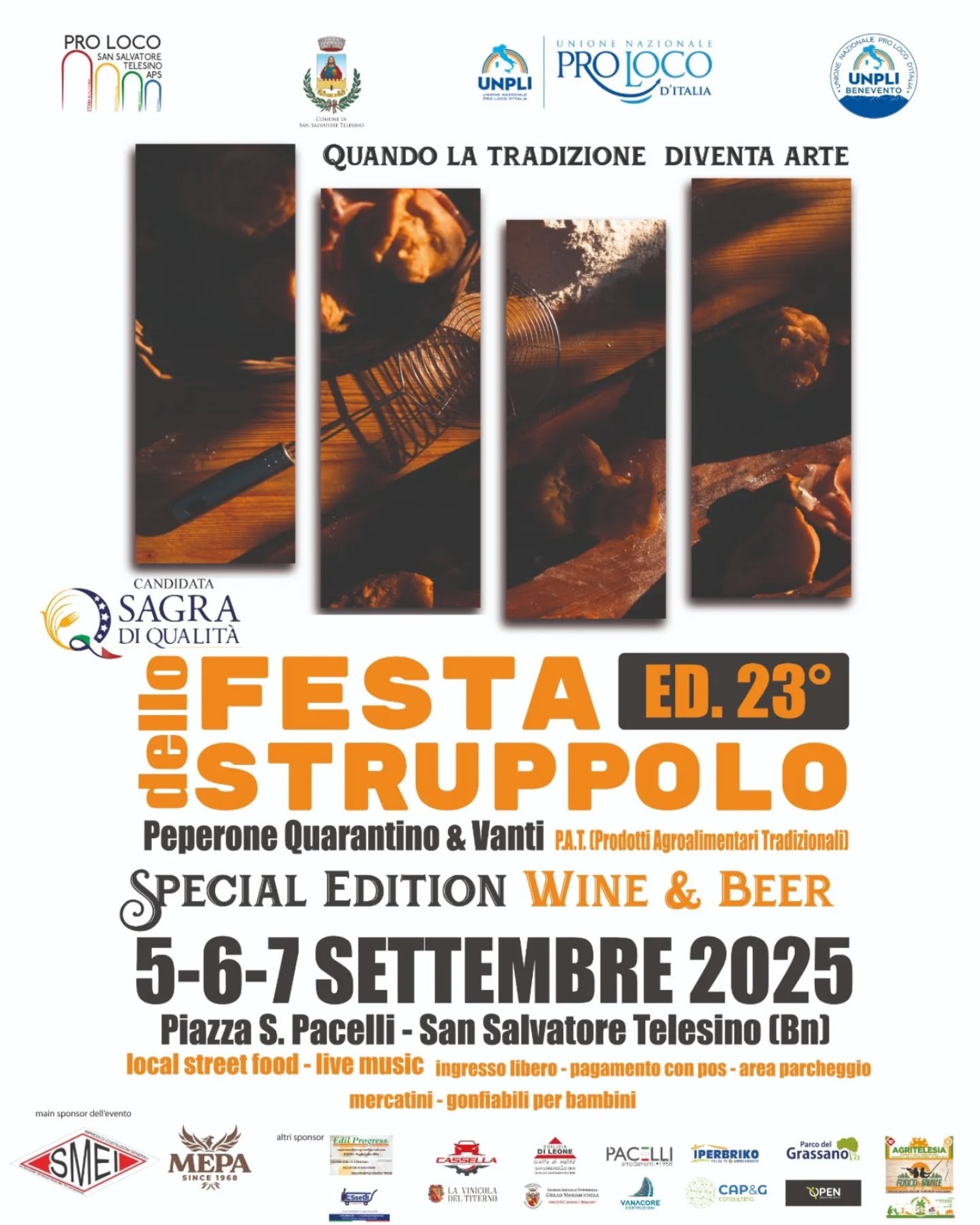 Sagre e Feste in Campania da giovedì 4 a domenica 7 settembre sagre