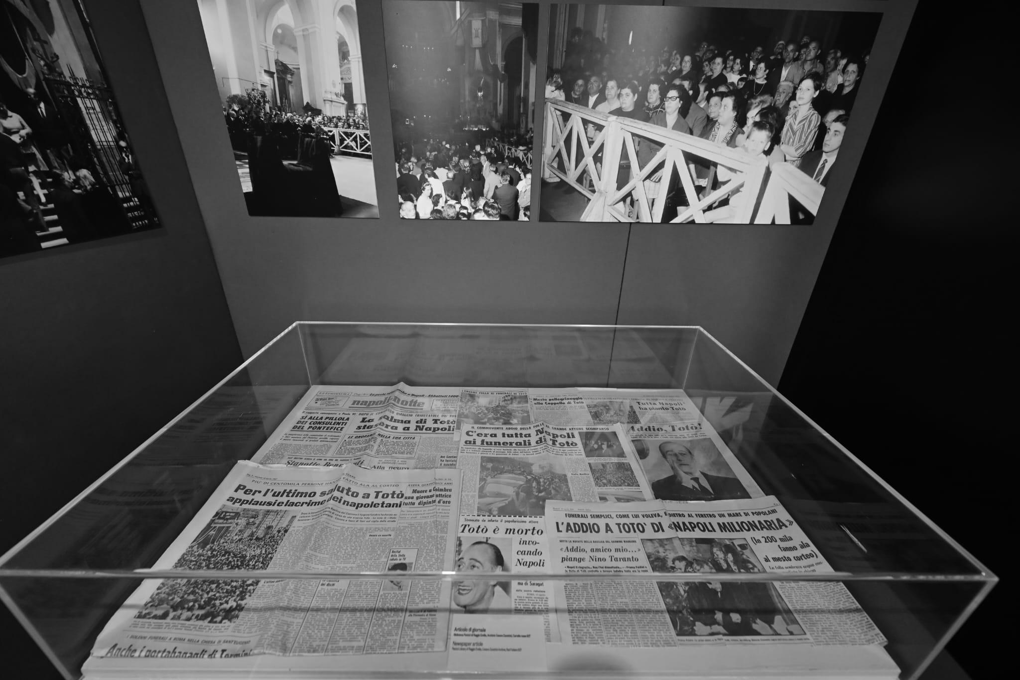TOTÒ E LA SUA NAPOLI in una mostra al Palazzo Reale di Napoli. Presto Napoli avrà il Museo di Totò 