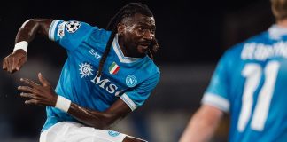 Calcio Napoli, Anguissa: solo affaticamento. Escluse lesioni