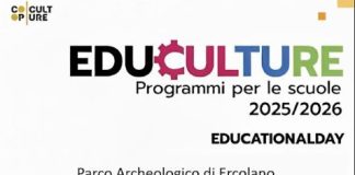 Educational Day per insegnanti, la proposta del Parco Archeologico di Ercolano e CoopCulture