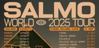 Salmo World Tour 2025 arriva al PalaSele di Eboli