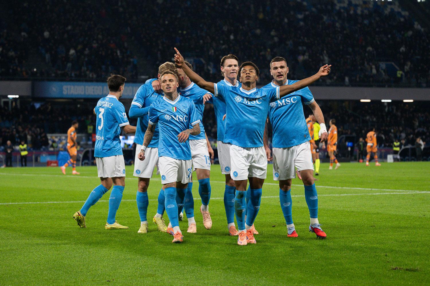 calcio napoli 3 1 all8217atalanta tornano gol e vittoria