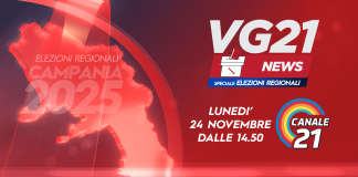 Speciale VG21 -Elezioni Regionali 2025 lunedì dalle 14,50 Su canale 21