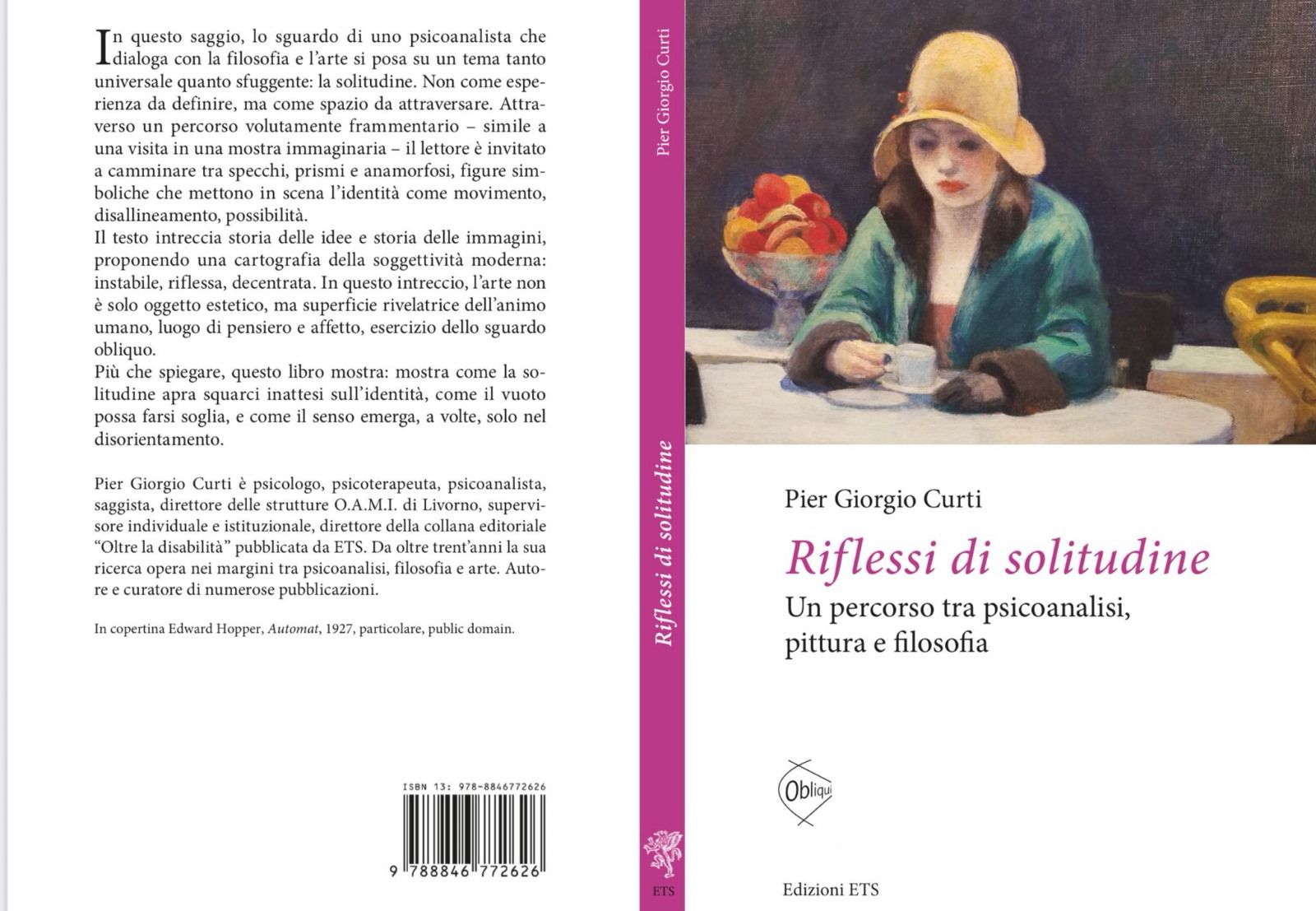 Arealab35 presenta “Riflessi di solitudine” di Pier Giorgio Curti