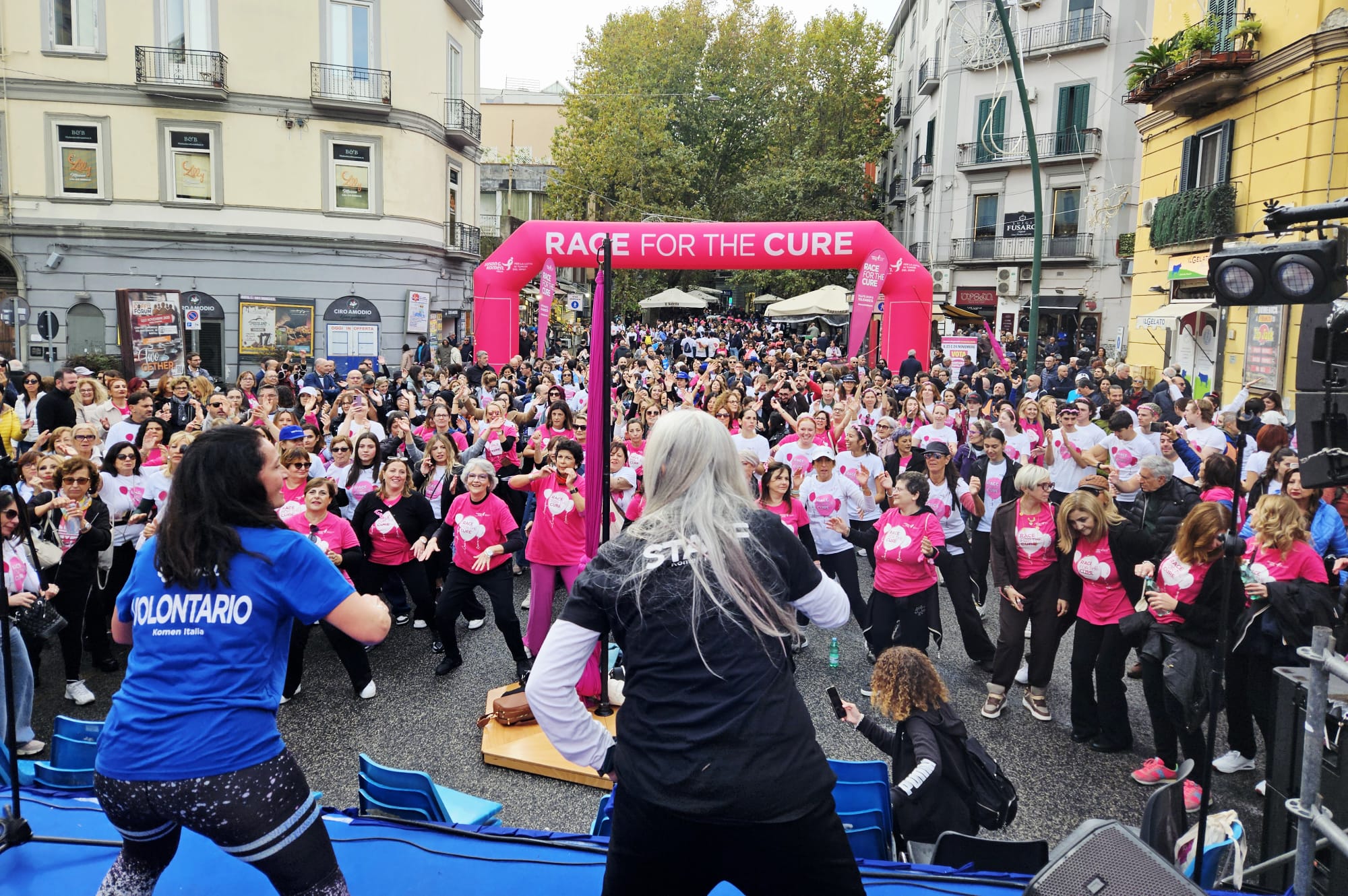 Il Vomero in rosa con Komen Italia a sostegno della prevenzione ai tumori