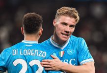 Calcio Napoli in finale di Supercoppa. Milan battuto 2-0 Calcio Napoli in finale di Supercoppa. Milan battuto 2-0