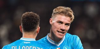 Calcio Napoli in finale di Supercoppa. Milan battuto 2-0