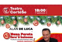 Al Teatro CortéSe Alan De Luca con la sua tombolata-show