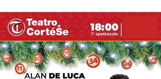 Al Teatro CortéSe Alan De Luca con la sua tombolata-show