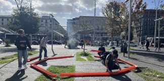Napoli, in Piazza Garibaldi Gioco Senza Frontiere, aspettando il Natale della Bella Piazza
