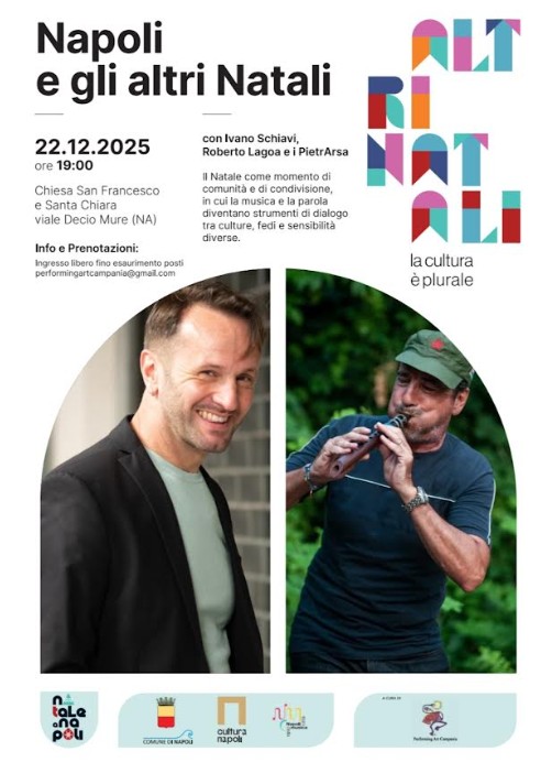 "World Music Pietrarsa" arriva a Ponticelli con il concerto di Natale per "Napoli e gli altri Natali" "World Music Pietrarsa" arriva a Ponticelli con il concerto di Natale per "Napoli e gli altri Natali"