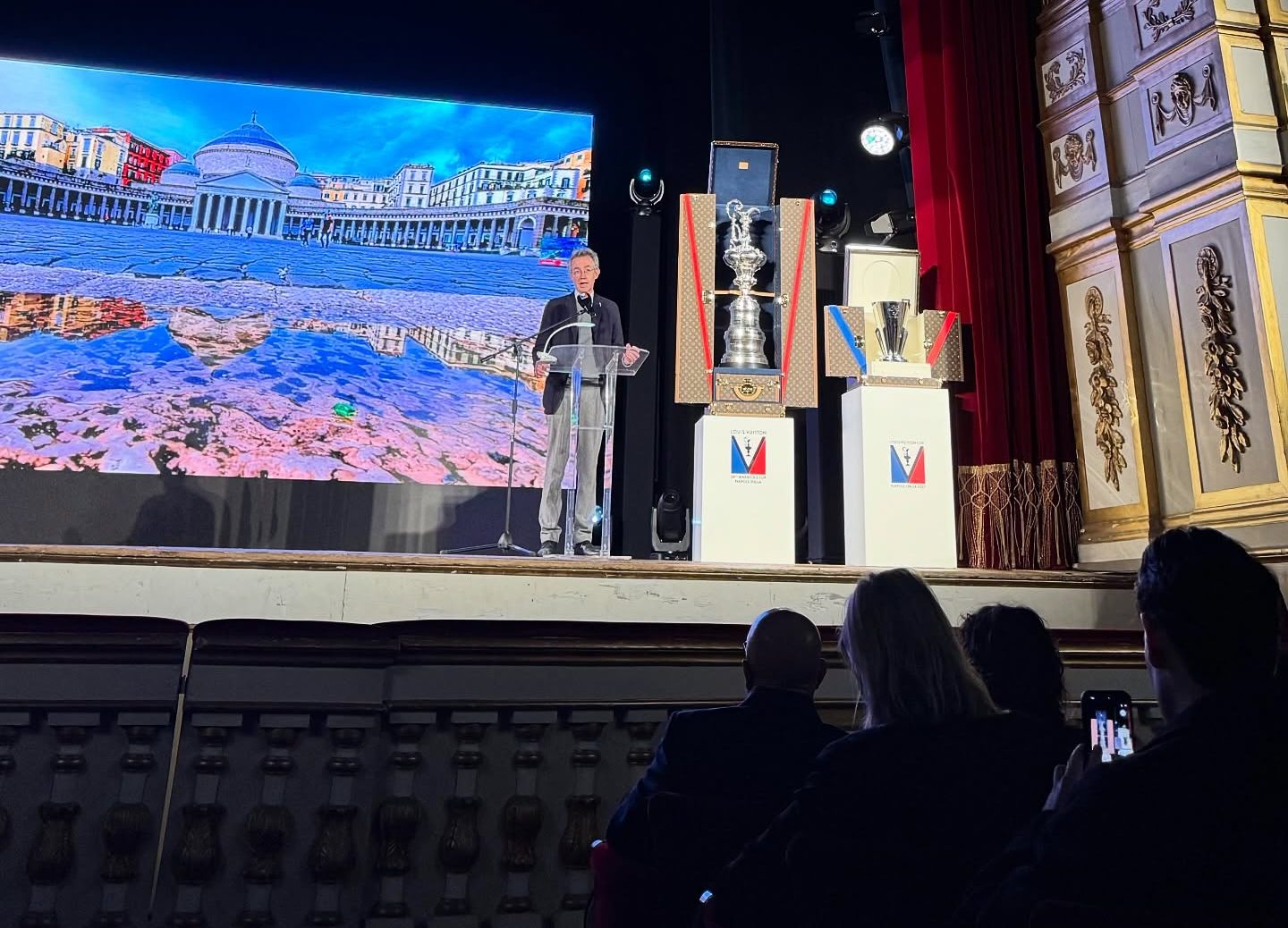 Presentata l’America’s Cup a Palazzo Reale di Napoli