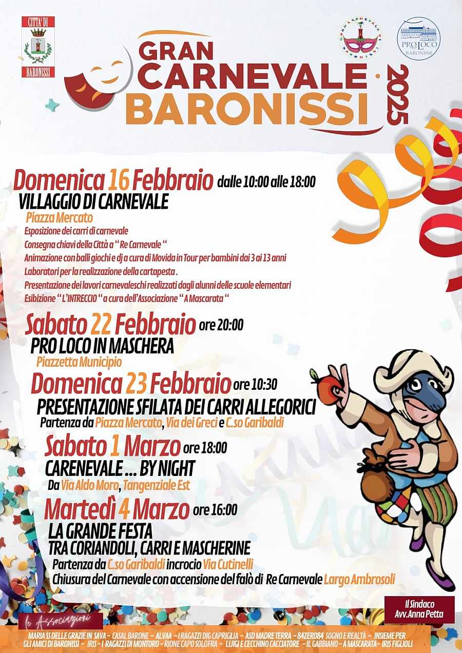 Sagre e Feste in Campania da giovedì 15 a domenica 18 gennaio 2026 SAGRE