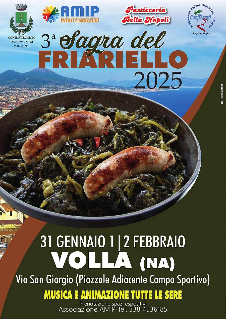 Sagre e Feste in Campania da giovedì 15 a domenica 18 gennaio 2026 sagre