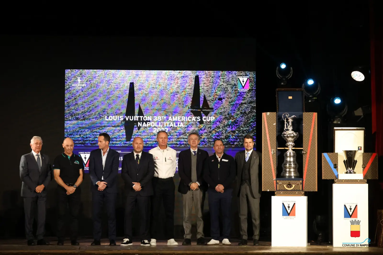 Presentata l’America’s Cup a Palazzo Reale di Napoli
