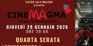 Cinemagma, al Teatro Sala Molière di Pozzuoli continua la VI edizione
