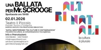 Teatro Il Piccolo, ultimi appuntamenti della rassegna “Natali Mediterranei”