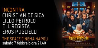 The Space Cinema Napoli, Christian De Sica e Lillo in sala per il film “Agata Christian - Delitto sulle Nevi”