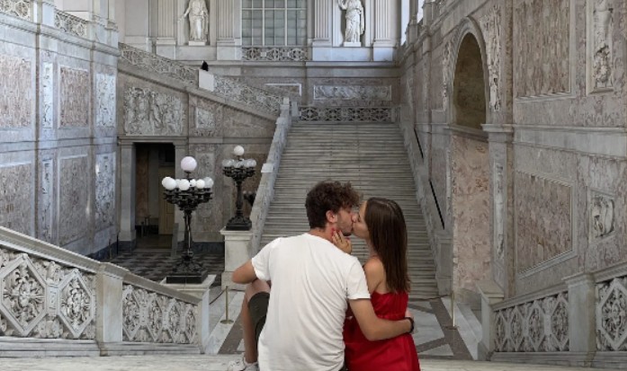 San Valentino, serata romantica al Palazzo Reale di Napoli