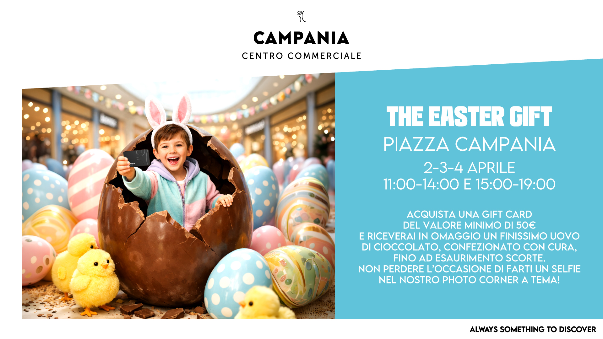 Eventi a Napoli, appuntamenti da non perdere da venerdì 27 a domenica 29 marzo 2026 “The Easter Gift”: al Campania la Pasqua diventa un dono speciale