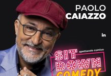 Paolo Caiazzo al Teatro CortéSe con Sit Down Comedy