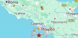Terremoto nel Golfo di Napoli di magnitudo 5.9: scossa profonda a oltre 400 km