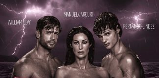 Manuela Arcuri al Teatro Delle Arti di Salerno: serata evento per la presentazione del film "Tradita"