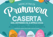 Gusto Italia, la prima tappa a Caserta con i mercatini di primavera