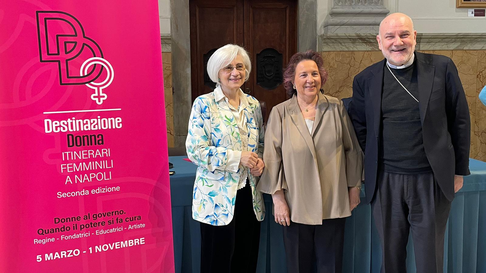 Presentata la rassegna “Destinazione donna: itinerari femminili a Napoli”. 54 appuntamenti gratuiti per 13 Itinerari turistici
