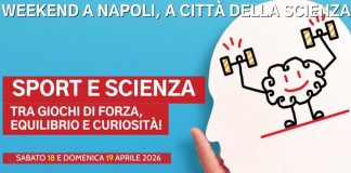Città della Scienza, "Sport e Scienza" nel weekend del 18 e 19 aprile