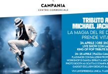 “Michael”: al Centro Commerciale Campania due giorni di spettacolo e musica in occasione dell’uscita del film